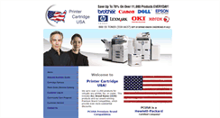 Desktop Screenshot of printercartridgeusa.com